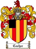 Cocher coat of arms family crest download