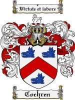 Cochren coat of arms family crest download