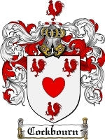 Cockbourn coat of arms family crest download