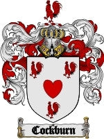 Cockburn coat of arms family crest download