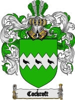 Cockroft Rishworth Cockroft family crest coat of arms emailed to you within 24 hours ...