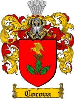 Cocova coat of arms family crest download