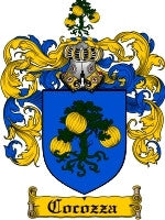 Cocozza coat of arms family crest download
