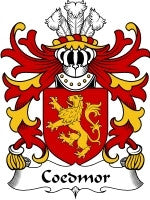 Coedmor coat of arms family crest download