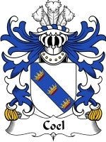 Coel coat of arms family crest download