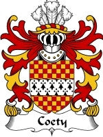 Coety coat of arms family crest download