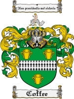 Coffee coat of arms family crest download