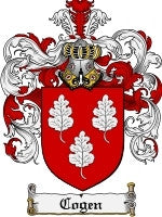 Cogen coat of arms family crest download