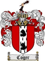 Coger coat of arms family crest download