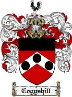Coggshill coat of arms family crest download