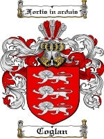 Coglan coat of arms family crest download