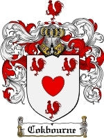 Cokbourne coat of arms family crest download