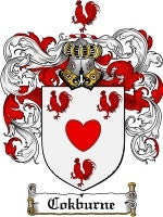 Cokburne coat of arms family crest download