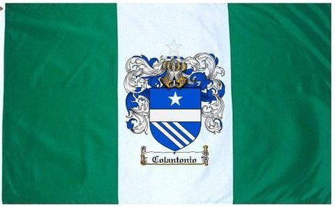 Colantonio family crest coat of arms flag