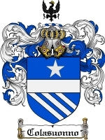 Colasuonno coat of arms family crest download