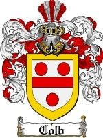 Colb coat of arms family crest download