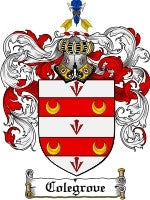 Colegrove coat of arms family crest download