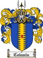 Colemin coat of arms family crest download