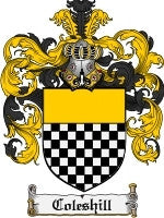Coleshill coat of arms family crest download