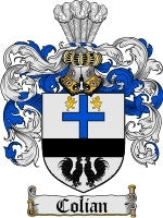 Colian coat of arms family crest download