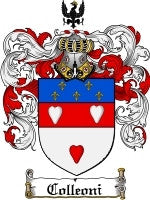 Colleoni coat of arms family crest download