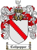 Collpepper coat of arms family crest download