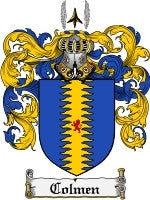 Colmen coat of arms family crest download