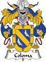 Coloma coat of arms family crest download