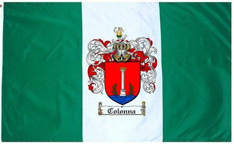 Colonna family crest coat of arms flag