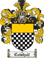 Colshull coat of arms family crest download