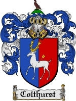 Colthurst coat of arms family crest download