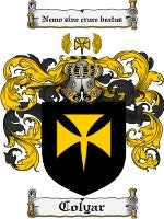 Colyar coat of arms family crest download