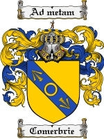 Comerbrie coat of arms family crest download