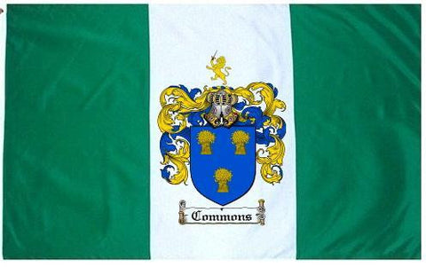 Commons family crest coat of arms flag