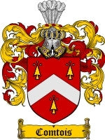 Comtois coat of arms family crest download