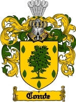 Conde coat of arms family crest download