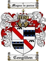 Congilton coat of arms family crest download