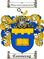 Conneray coat of arms family crest download