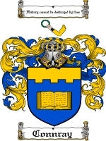 Connray coat of arms family crest download
