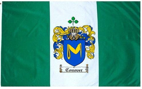 Conover family crest coat of arms flag