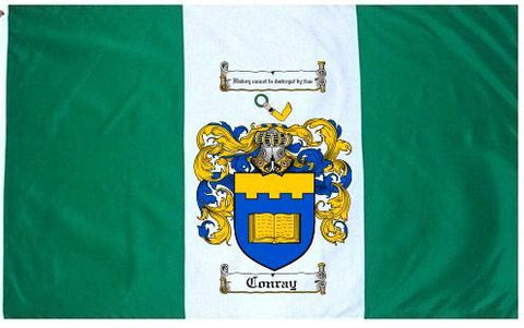 Conray family crest coat of arms flag