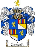 Consoli coat of arms family crest download