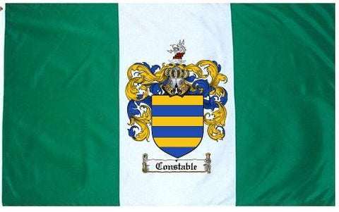 Constable family crest coat of arms flag