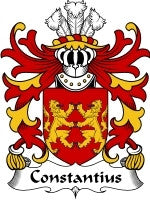 Constantius coat of arms family crest download