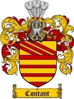 Contant coat of arms family crest download