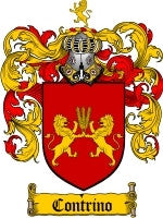 Contrino coat of arms family crest download