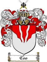 Coo coat of arms family crest download