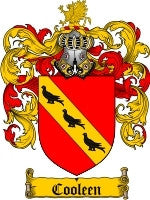 Cooleen coat of arms family crest download