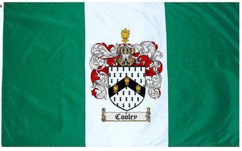 Cooley family crest coat of arms flag