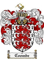 Coombe coat of arms family crest download